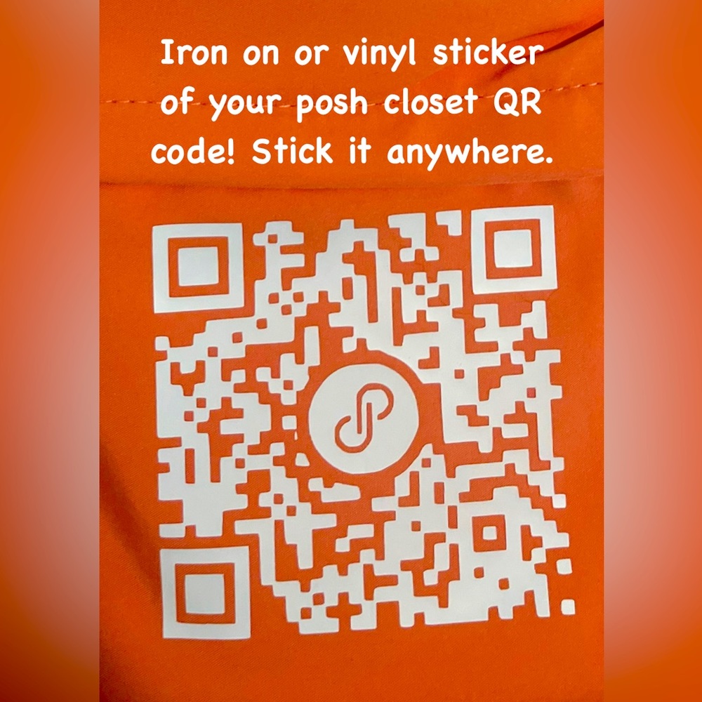 CUSTOM QR CODE VINYL STICKER - Picture 1 of 4